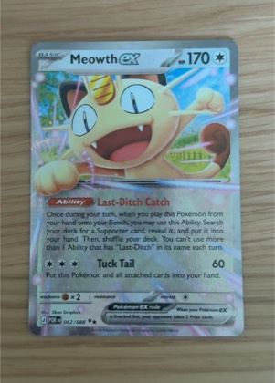 Meowth ex, graded 9.5