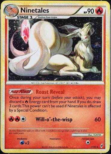 Ninetales, graded 9.5