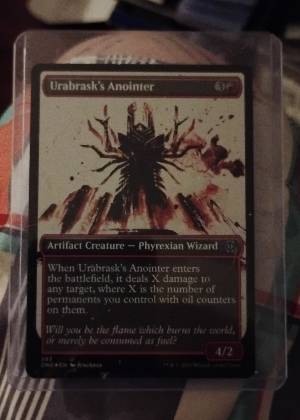 Urabrask's Anointer (Showcase), graded 9.0