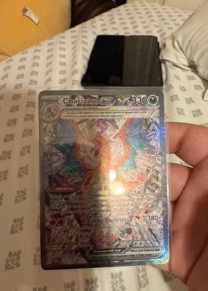 Charizard ex graded 9