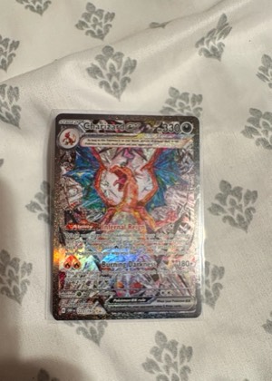 Charizard ex, graded 9.0