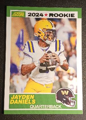 Jayden Daniels, graded 9.5