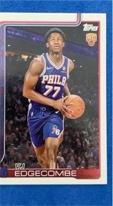 VJ Edgecombe graded 8