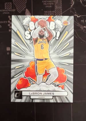 LeBron James, graded 9.5