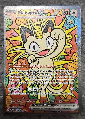 Meowth ex, graded 9.0
