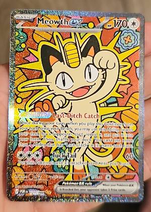 Meowth ex, graded 9.5