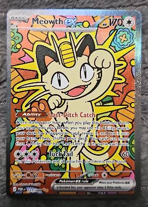 Meowth ex, graded 9.5