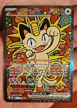 Meowth ex, graded 9.5