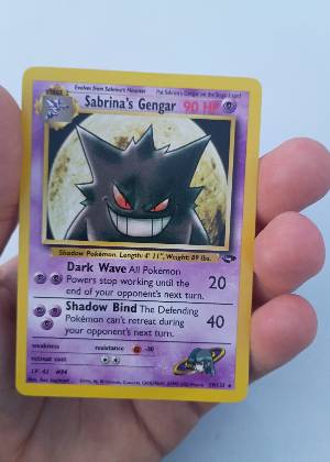Sabrina's Gengar graded 9