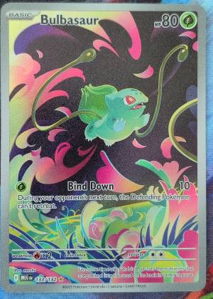 Bulbasaur, graded 8.0