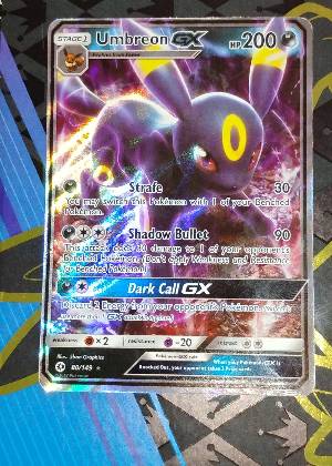 Umbreon GX, graded 9.0