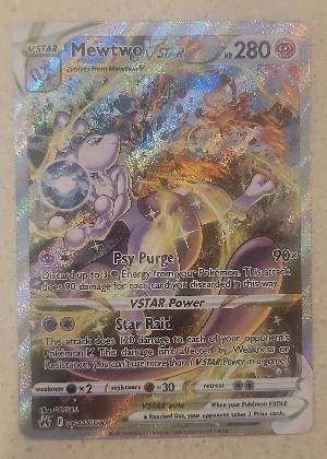 Mewtwo VSTAR graded 9