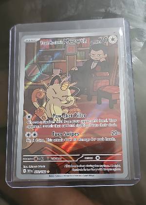 Team Rocket's Meowth, graded 9.0