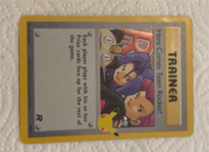 Here Comes Team Rocket!, graded 9.5