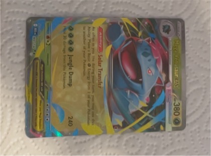 Mega Venusaur ex, graded 9.0