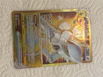 Arceus VSTAR (Secret) (184), graded 9.5
