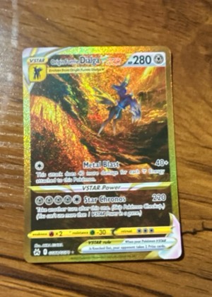 Charizard VSTAR (Secret), graded 2.5