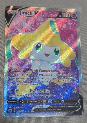 Jirachi V (Full Art), graded 9.0