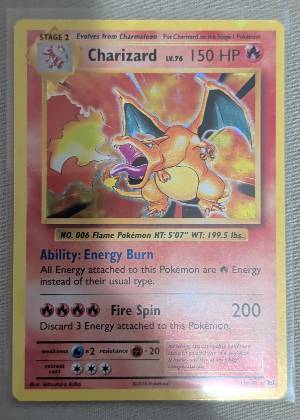Charizard, graded 9.0