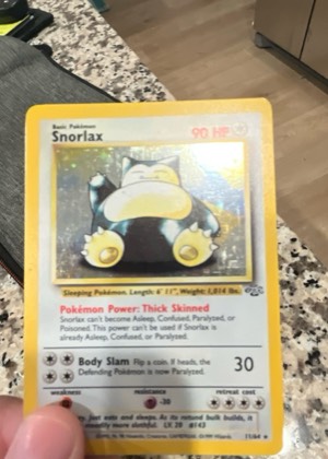 Snorlax, graded 4.5