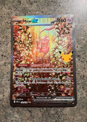 Mew ex graded 9