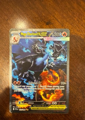 Mega Charizard X ex, graded 9.0