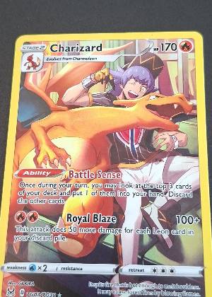 Charizard, graded 9.5