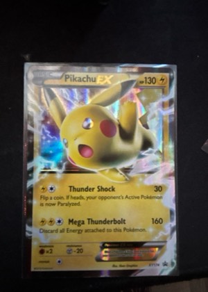 Pikachu EX, graded 8.0