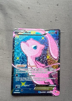 Mew EX (Full Art), graded 9.0