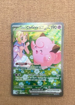 Lillie's Clefairy ex, graded 9.5