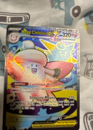 Mega Clefable ex, graded 8.0