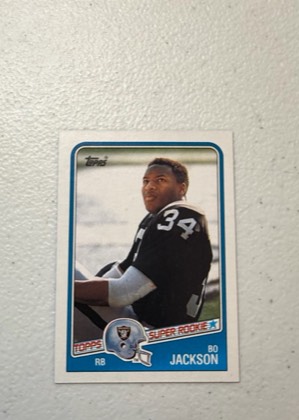 Bo Jackson graded 8.5
