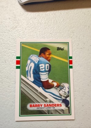 Barry Sanders, graded 9.0