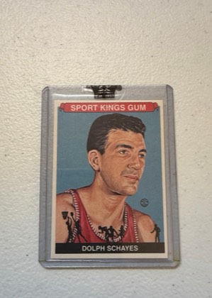 Dolph Schayes, graded 9.0