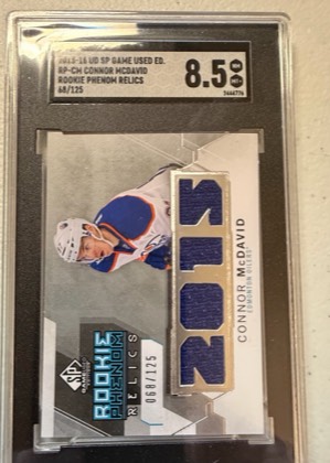 Connor McDavid, graded 8.5