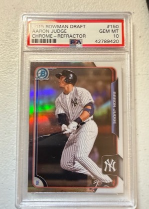 Aaron Judge, graded 10.0