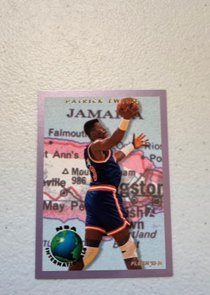 Patrick Ewing, graded 8.5