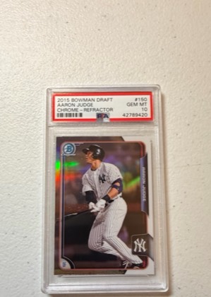 Aaron Judge, graded 10.0