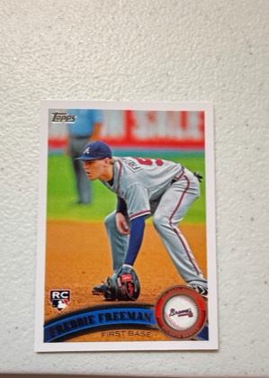 Freddie Freeman, graded 9.0