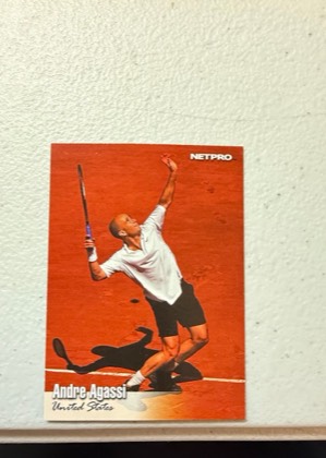 Andre Agassi, graded 9.0