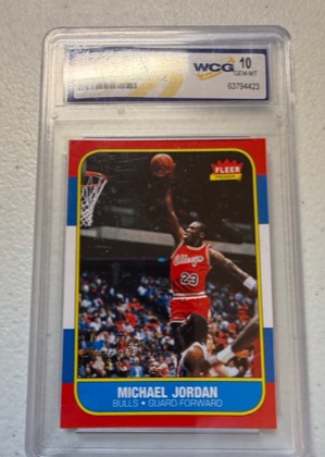 Michael Jordan, graded 9.5
