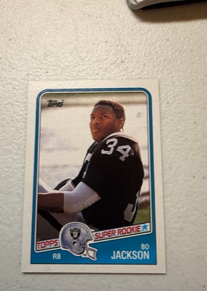Bo Jackson, graded 8.0