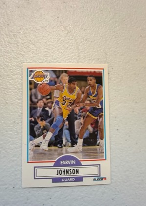 Magic Johnson, graded 7.5