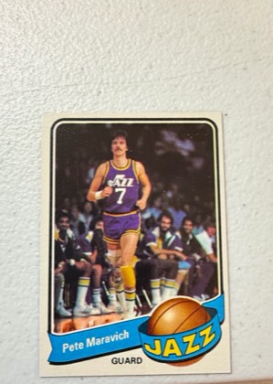 Pete Maravich, graded 8.0