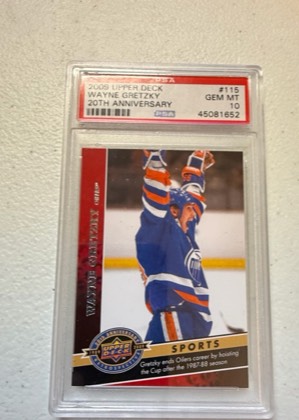 Wayne Gretzky, graded 10.0