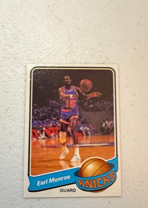 Earl Monroe, graded 7.5