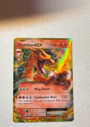 Charizard EX, graded 9.0