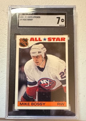 Mike Bossy, graded 8.0