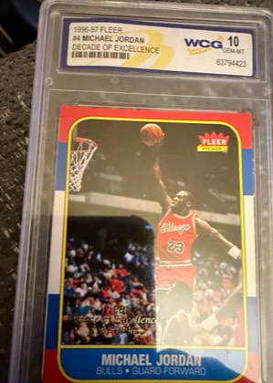 Michael Jordan, graded 10.0