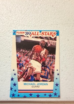 Michael Jordan, graded 8.5